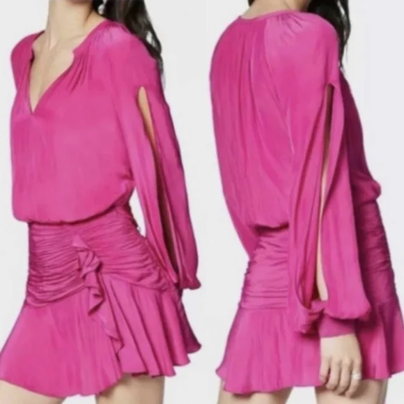 Ramy Brook - Becca Dress - Magenta Size 8